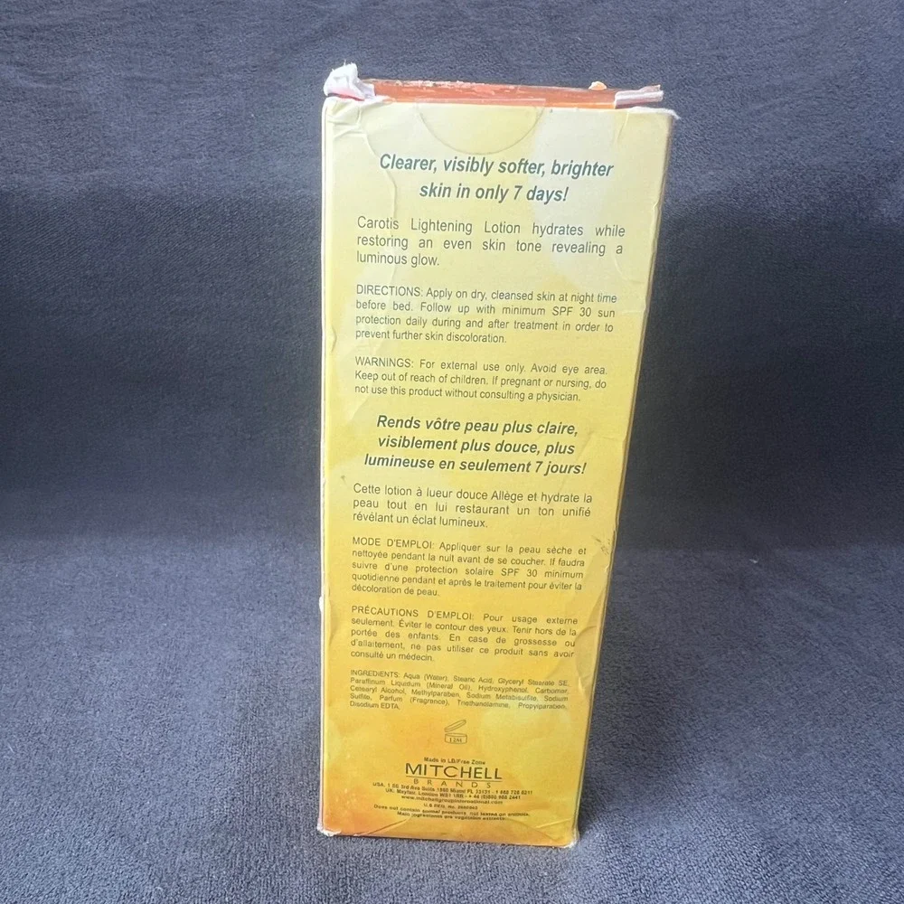Carotis Lightening Body Lotion / Vitamin A 400ml Brightening Complex Skin Care
